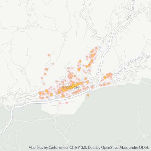 24273 Business Density Heatmap