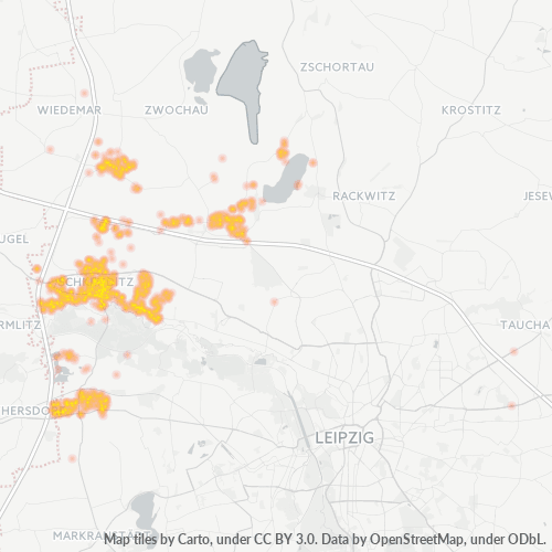 Heatmap für plz 04435
