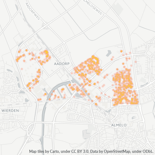 7602 Heatmap Bedrijfsdichtheid