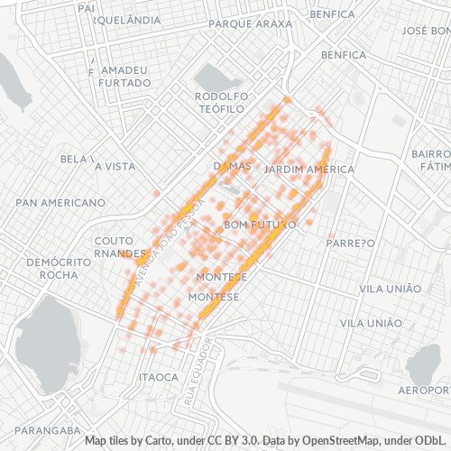 60425-000 Heatmap de Densidade da Empresa