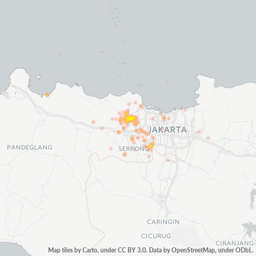 15121 Peta Panas Densitas Bisnis