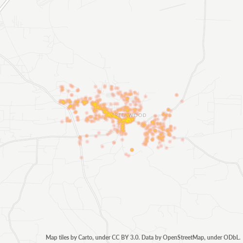 72936 Business Density Heatmap