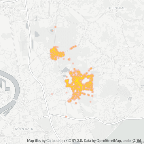 51069 Standortdichte-Heatmap