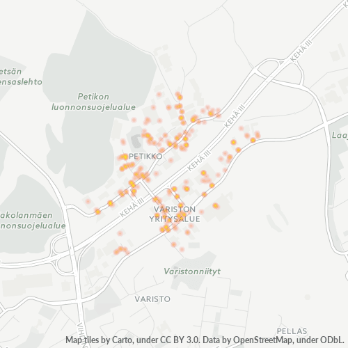 01720 Yritystiheys lämpökarttana