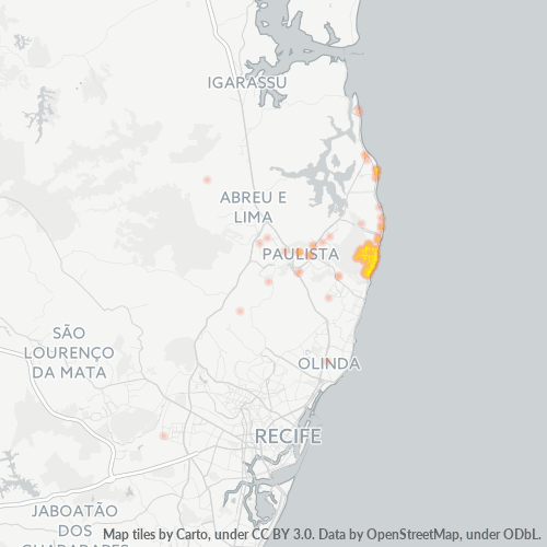 53439-000 Heatmap de Densidade da Empresa
