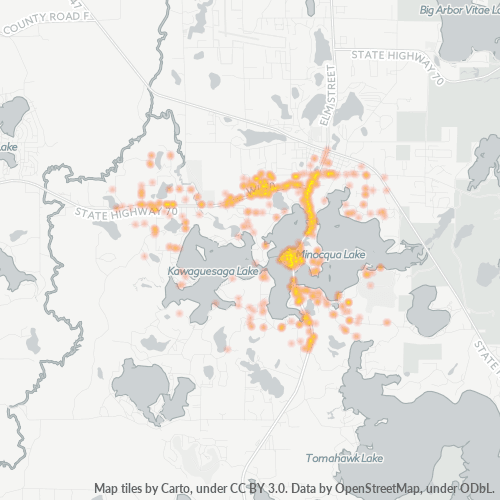 54548 Business Density Heatmap