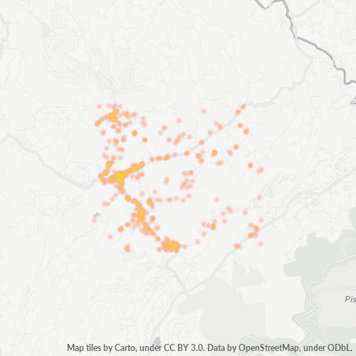 28604 Business Density Heatmap