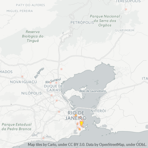 22231-000 Heatmap de Densidade da Empresa