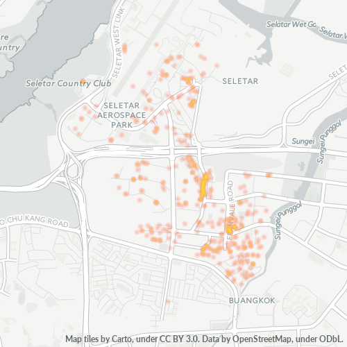 79 Business Density Heatmap