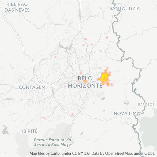 30285-000 Heatmap de Densidade da Empresa