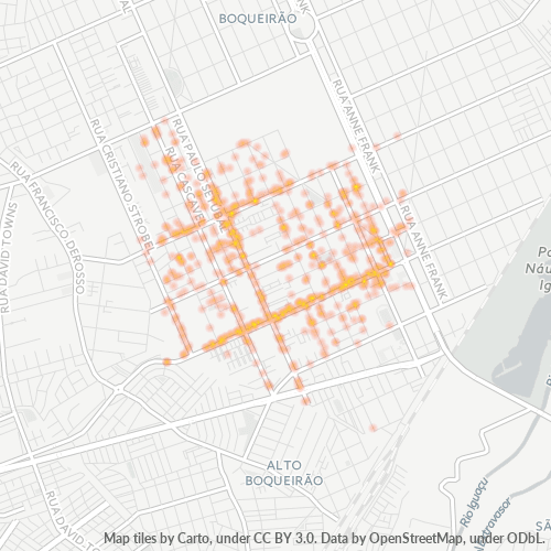81750-000 Heatmap de Densidade da Empresa