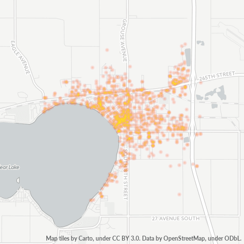50428 Business Density Heatmap