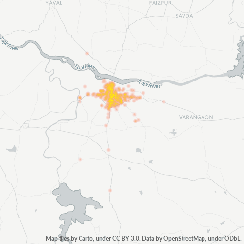 425201 Business Density Heatmap