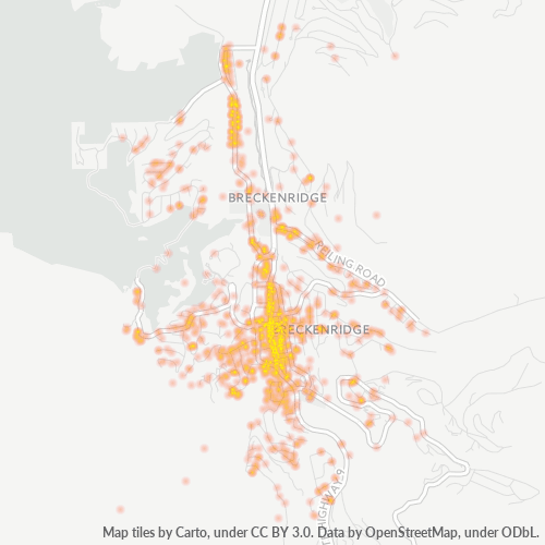 80424 Business Density Heatmap