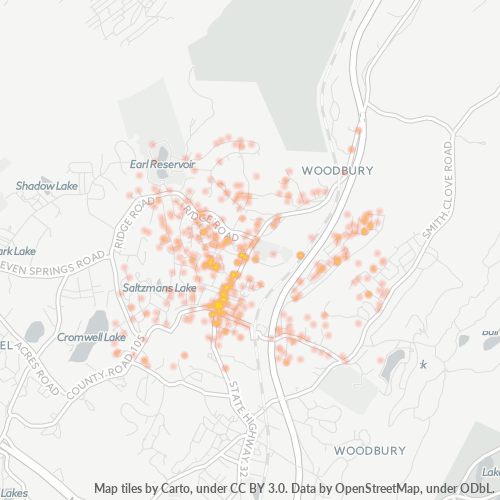 10930 Business Density Heatmap