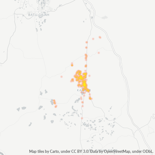 31900 Heatmap Ketumpatan Perniagaan