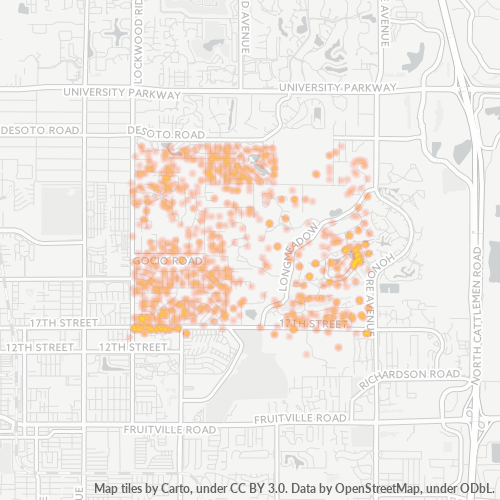 34235 Business Density Heatmap