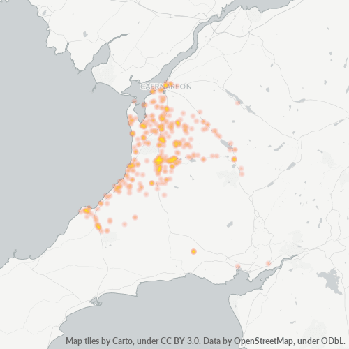LL54 Business Density Heatmap