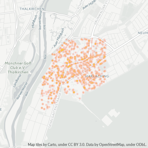 81545 Standortdichte-Heatmap