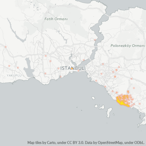 34860 Şirket Yoğunluğu Isı Haritası