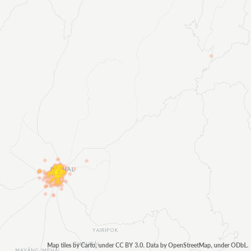 795001 Business Density Heatmap