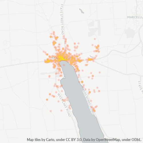 13152 Business Density Heatmap