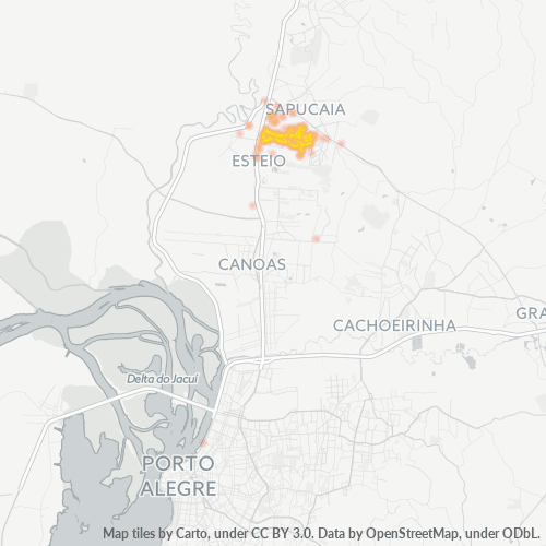 93280-000 Heatmap de Densidade da Empresa