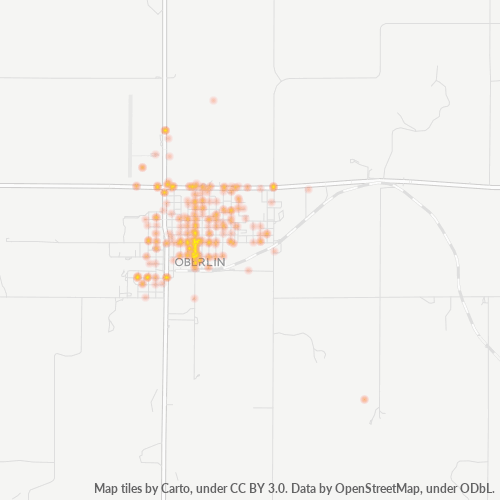 67749 Business Density Heatmap