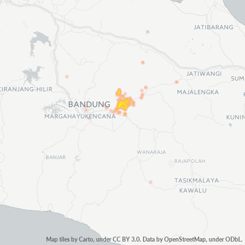 45362 Peta Panas Densitas Bisnis