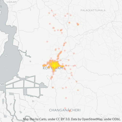 686001 Business Density Heatmap