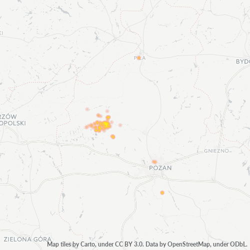 64-510 Mapa intensywności działalności gospodarczej