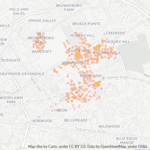 40242 Business Density Heatmap