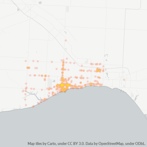 N9Y Business Density Heatmap