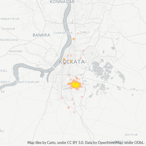 700042 Business Density Heatmap