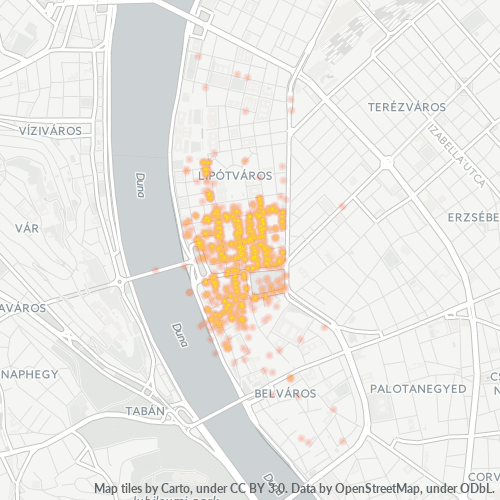 1051 Vállalati sűrűségi térkép