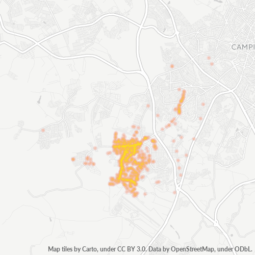 13056-000 Heatmap de Densidade da Empresa