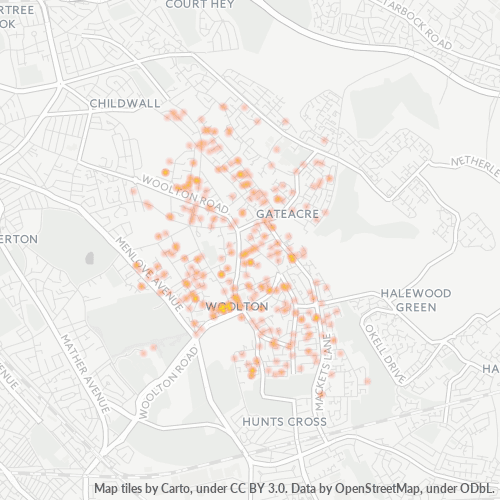 L25 Business Density Heatmap