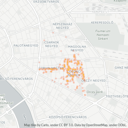 1083 Vállalati sűrűségi térkép