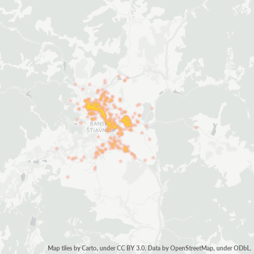 969 01 Teplotná mapa obchodnej hustoty