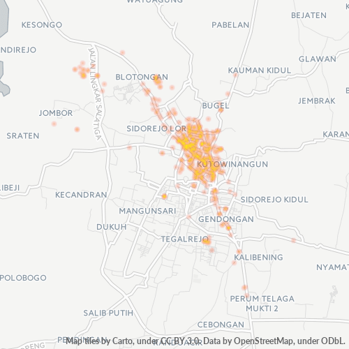 50711 Peta Panas Densitas Bisnis