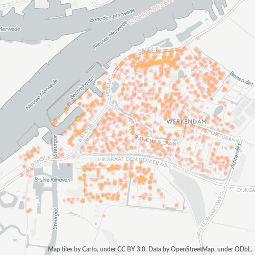 4251 Heatmap Bedrijfsdichtheid