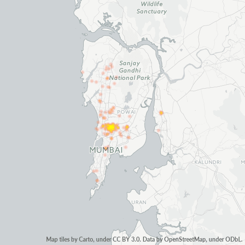 400098 Business Density Heatmap
