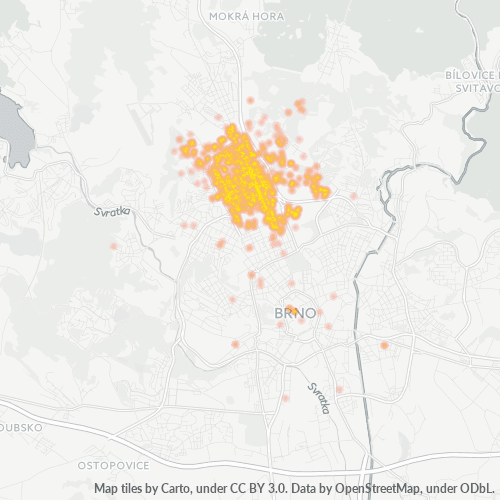 612 00 Mapa hustoty obchodu