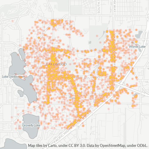 98499 Business Density Heatmap