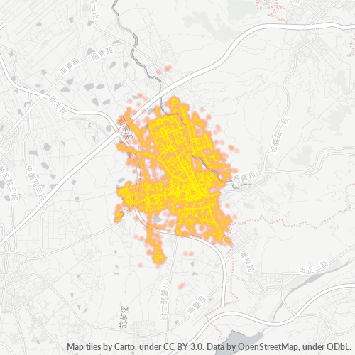 330 商業密度熱圖