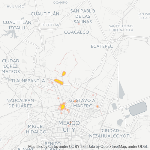 07790 Mapa de calor de densidad empresarial
