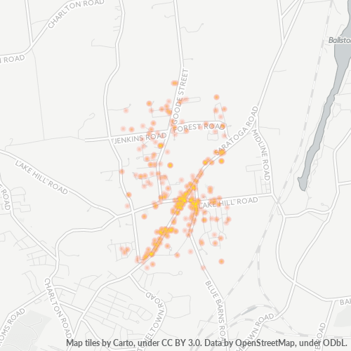12027 Business Density Heatmap