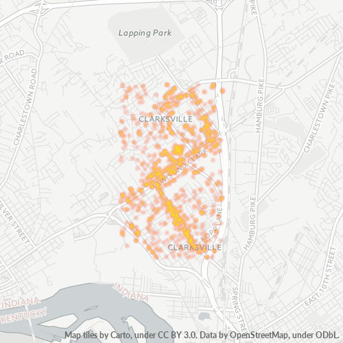 47129 Business Density Heatmap