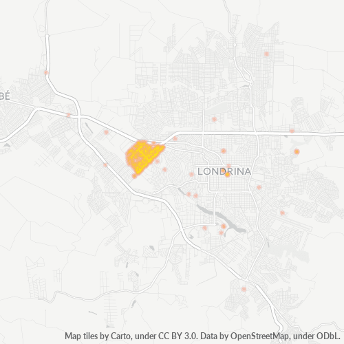 86065-000 Heatmap de Densidade da Empresa