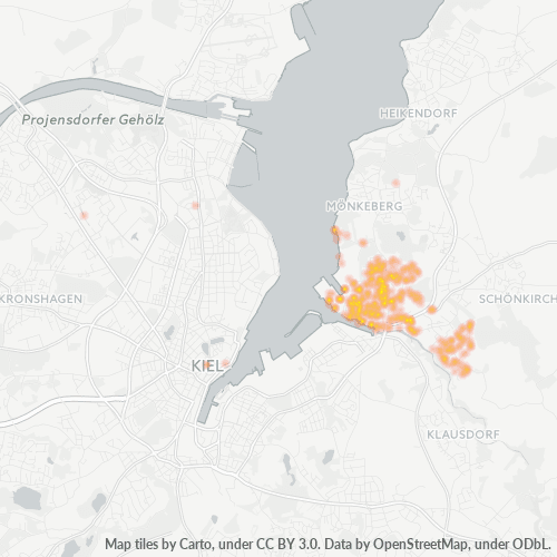 24149 Standortdichte-Heatmap